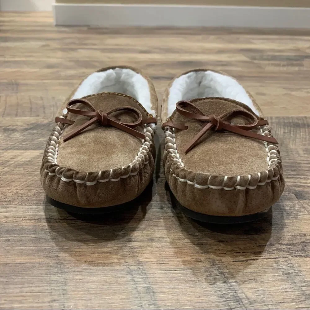 NWOT LAMO Women's Britain Moc 4 Chestnut Moccasin Size 7